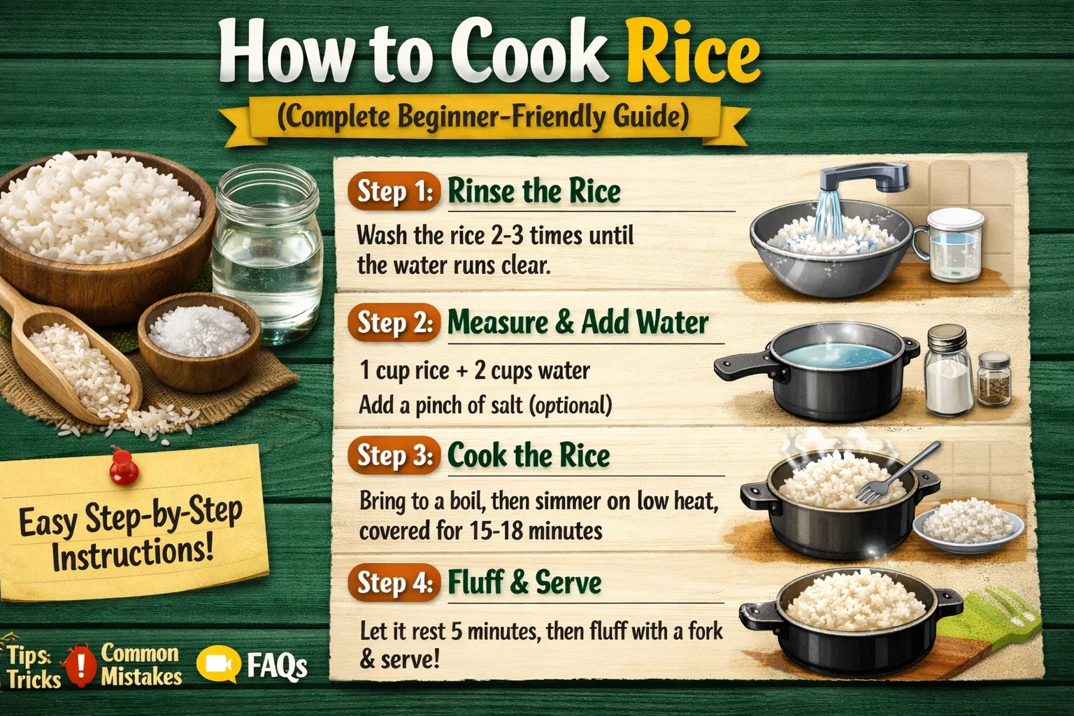 How to Cook Rice