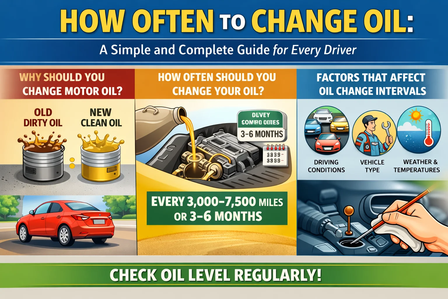 How Often to Change Oil