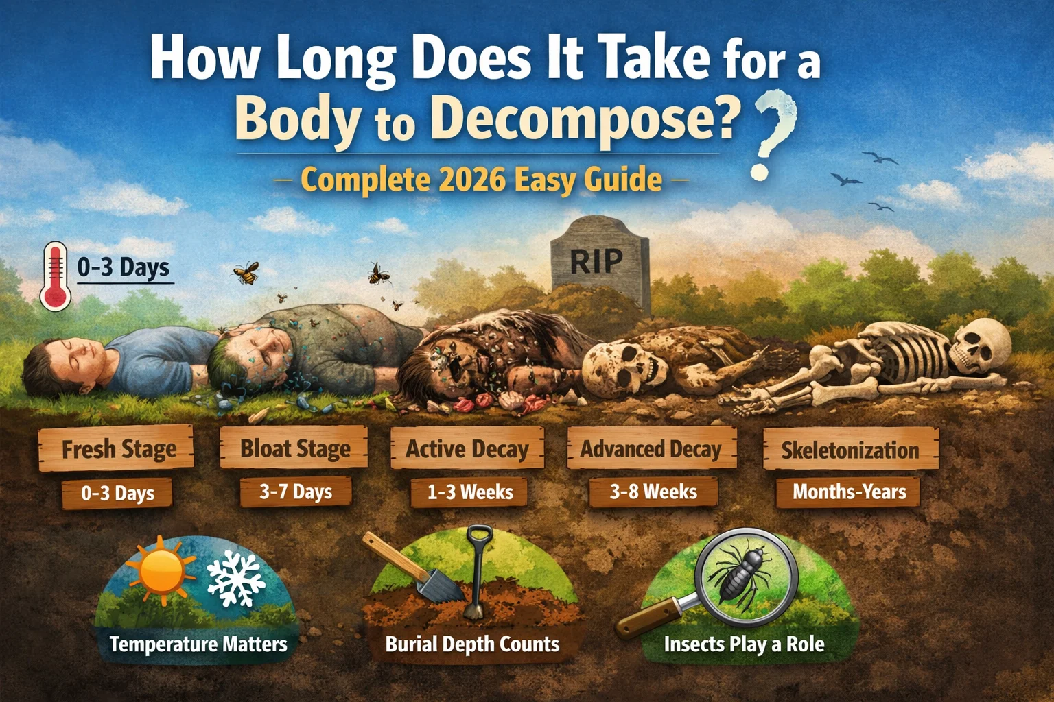 How Long Does It Take for a Body to Decompose