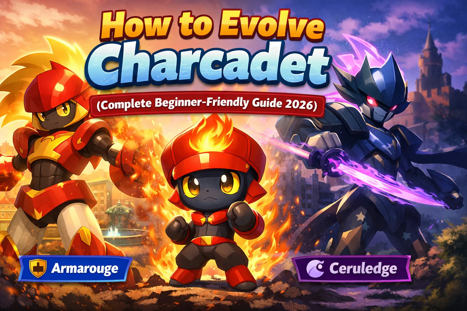 how to evolve charcadet