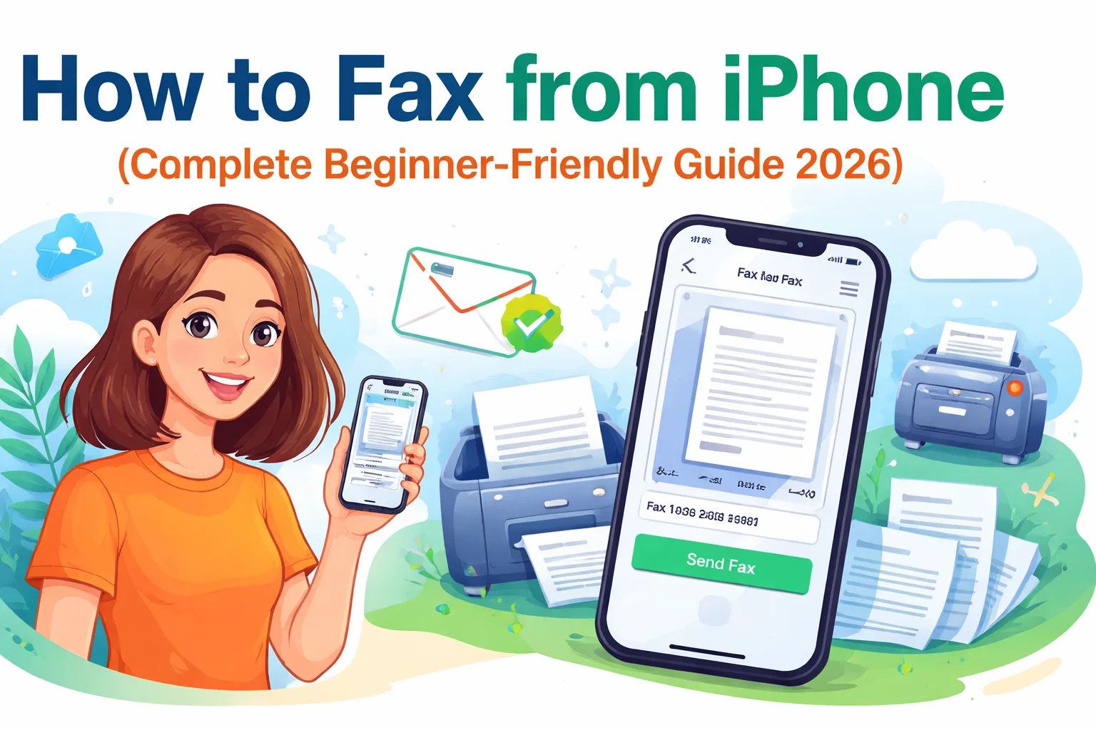 how to fax from iphone