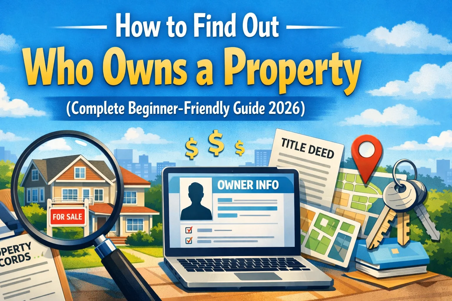 how to find out who owns a property