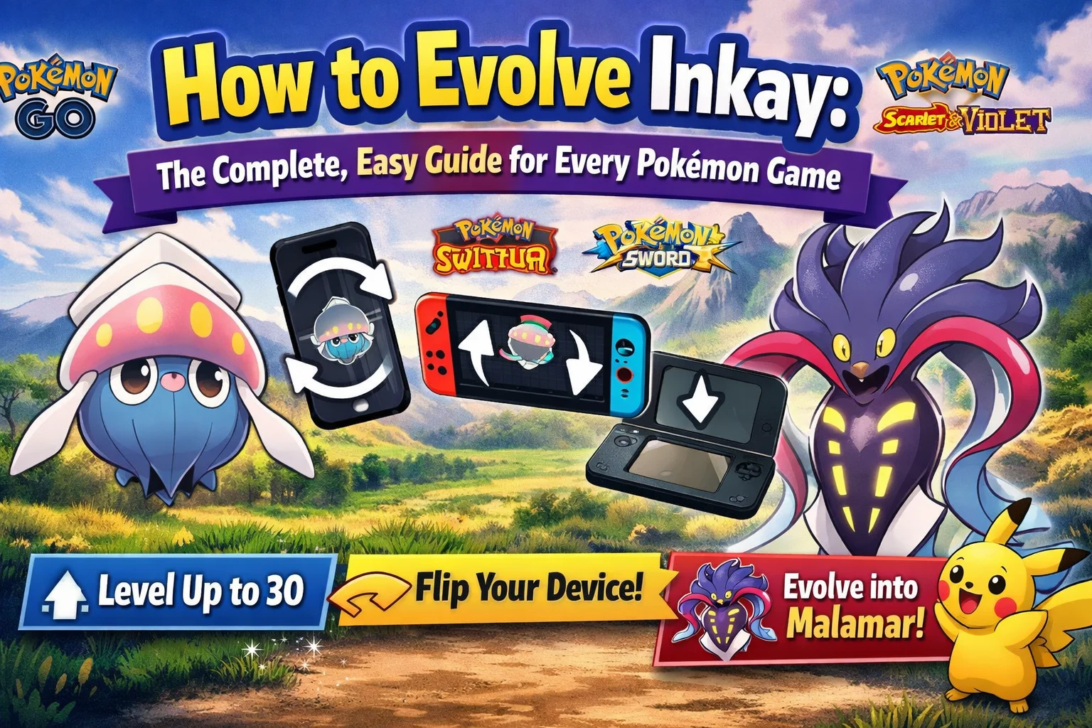 how to evolve Inkay