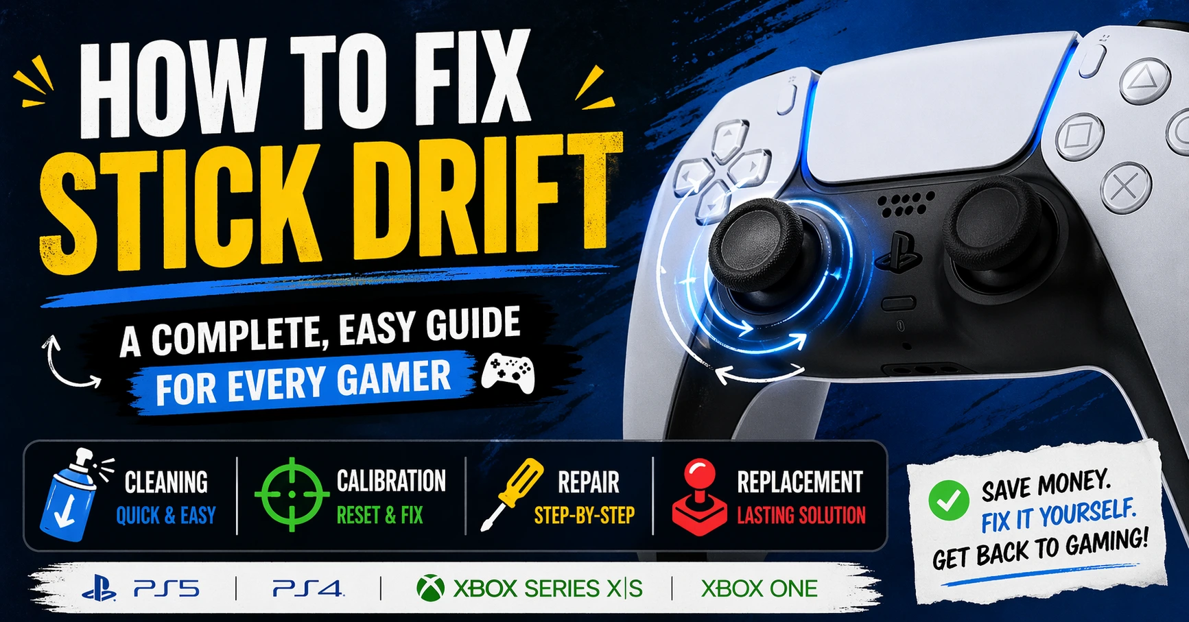 How to Fix Stick Drift