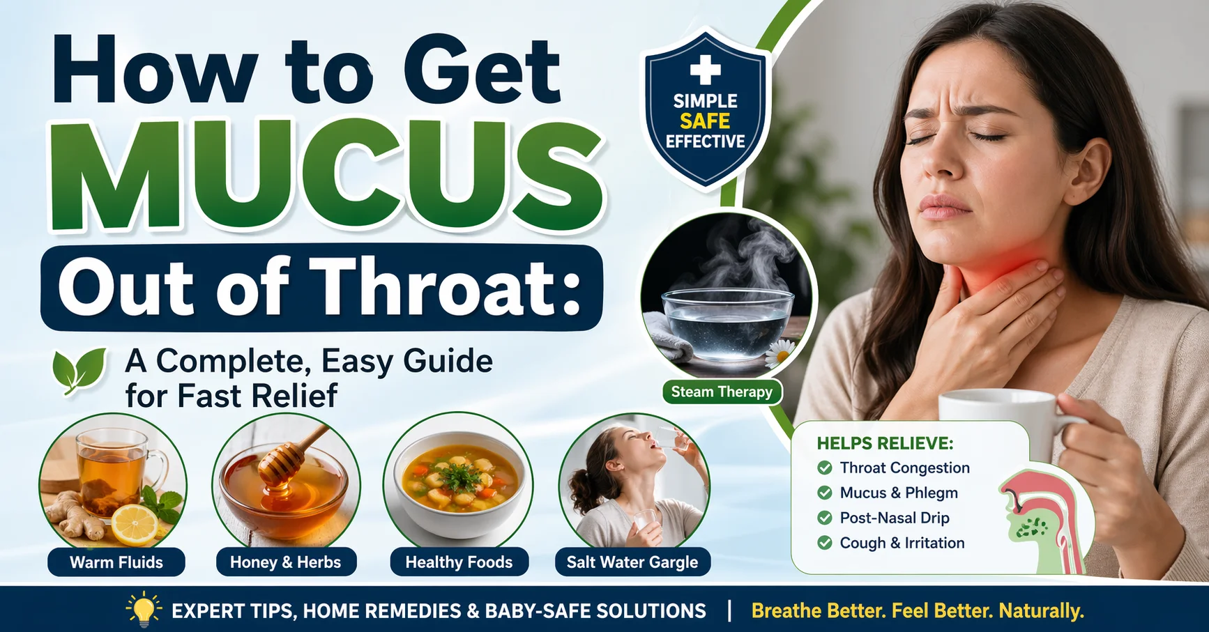 How to Get Mucus Out of Throat