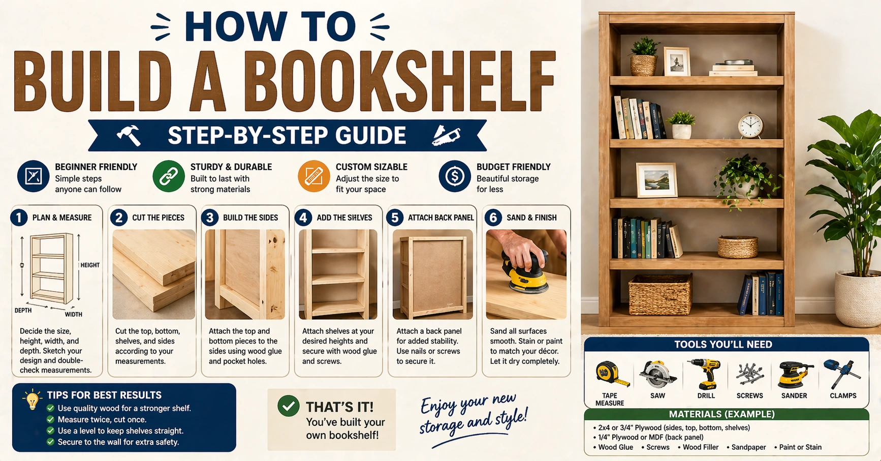 How to Build a Bookshelf