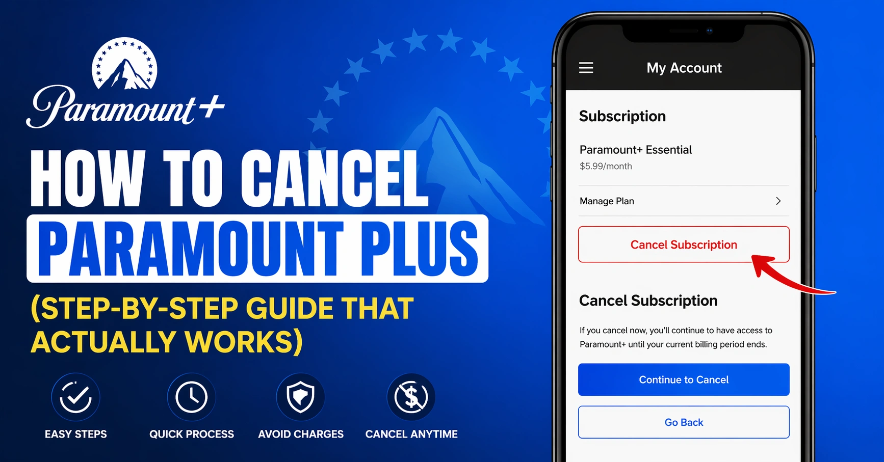How to Cancel Paramount Plus