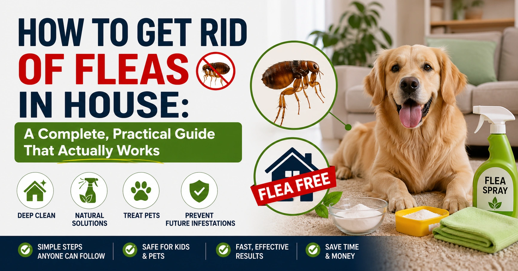 How to Get Rid of Fleas in House