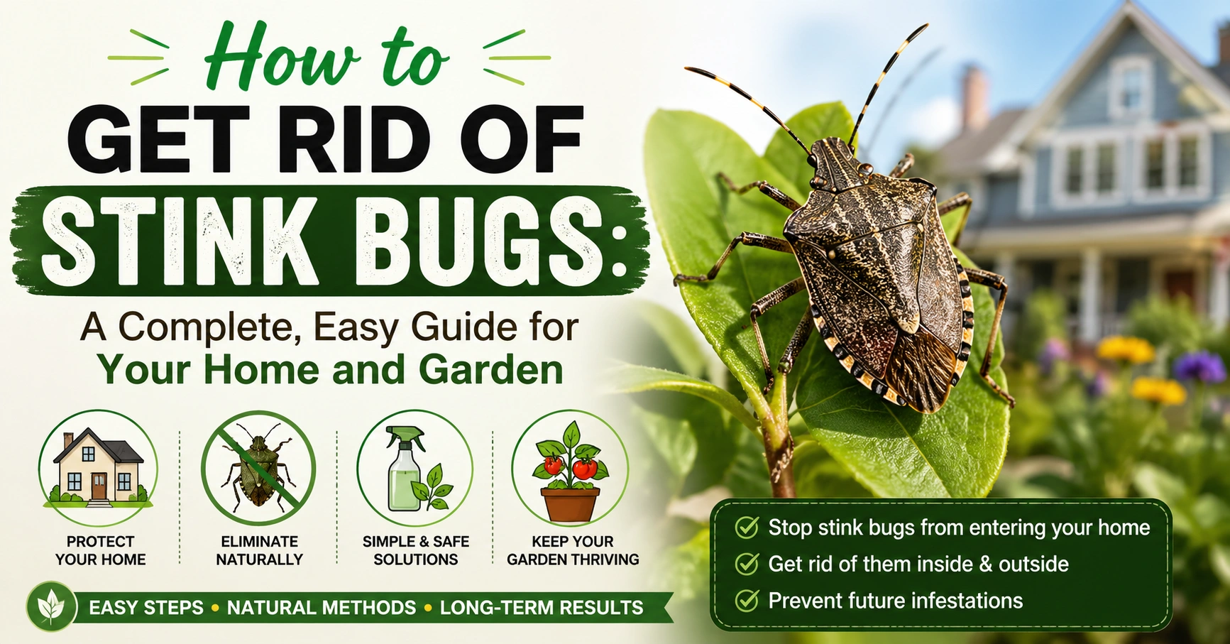 How to Get Rid of Stink Bugs