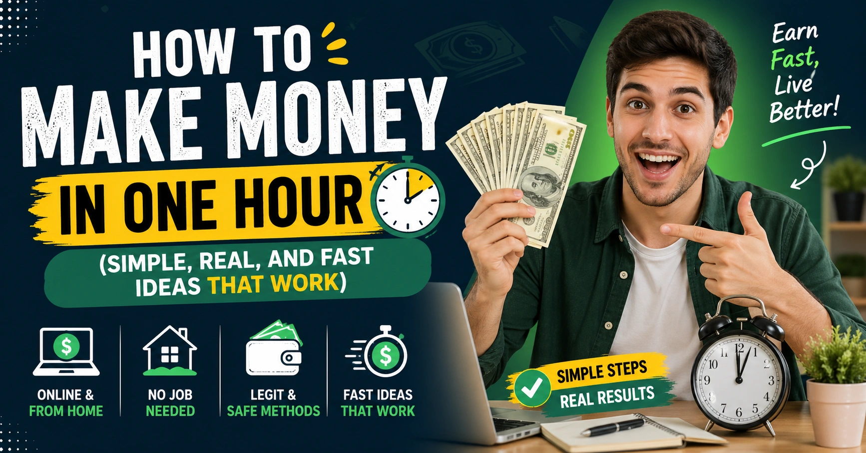 How to Make Money in One Hour