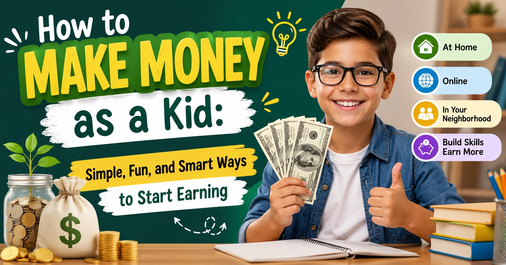 How to Make Money as a Kid