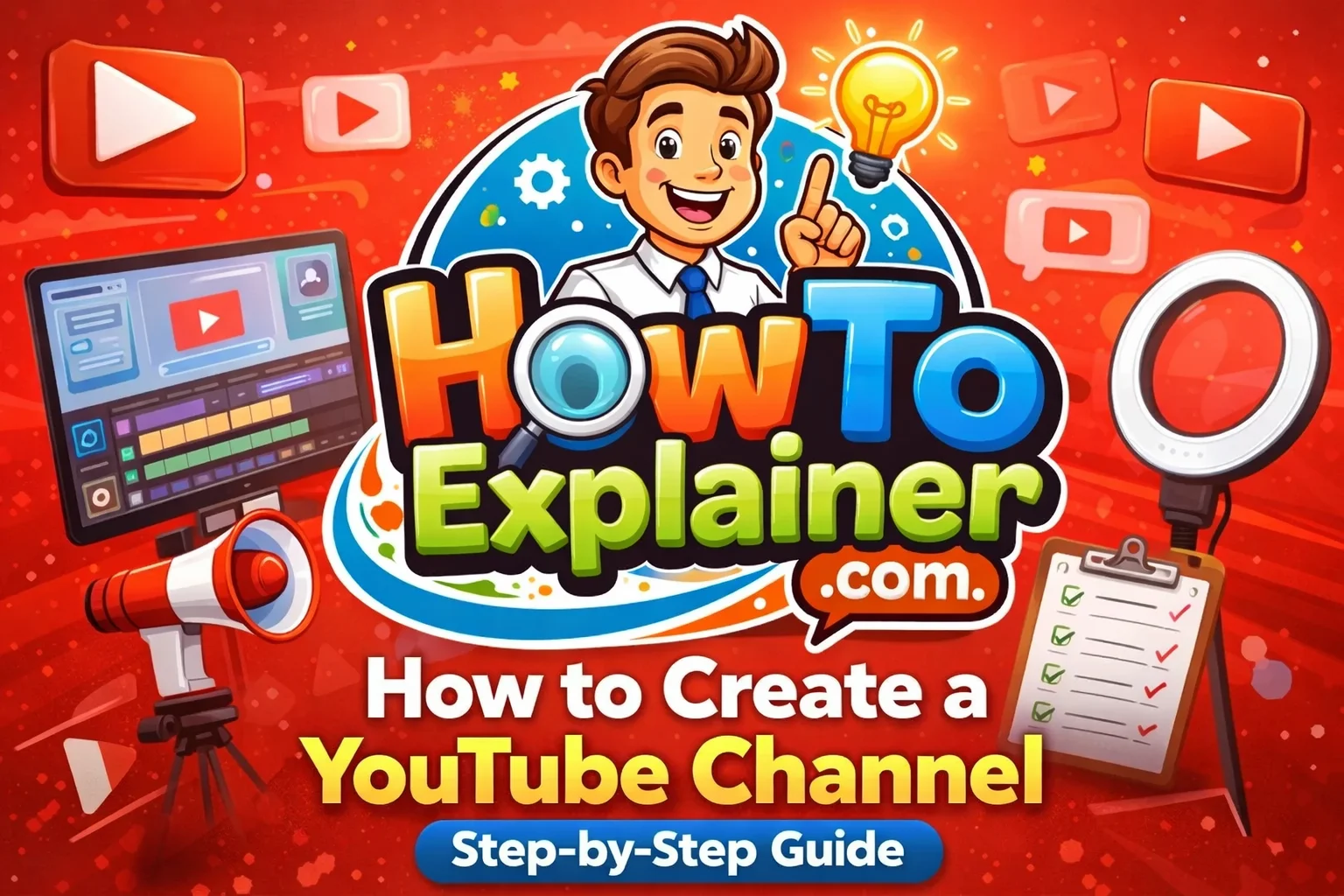 how to create a youtube channel