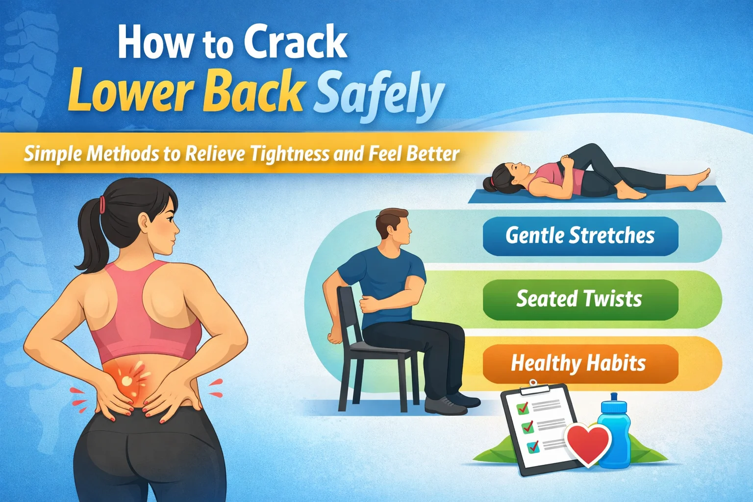 How to Crack Lower Back Safely