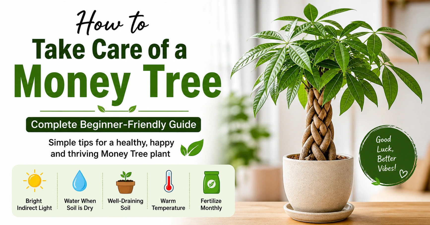 How to Take Care of a Money Tree