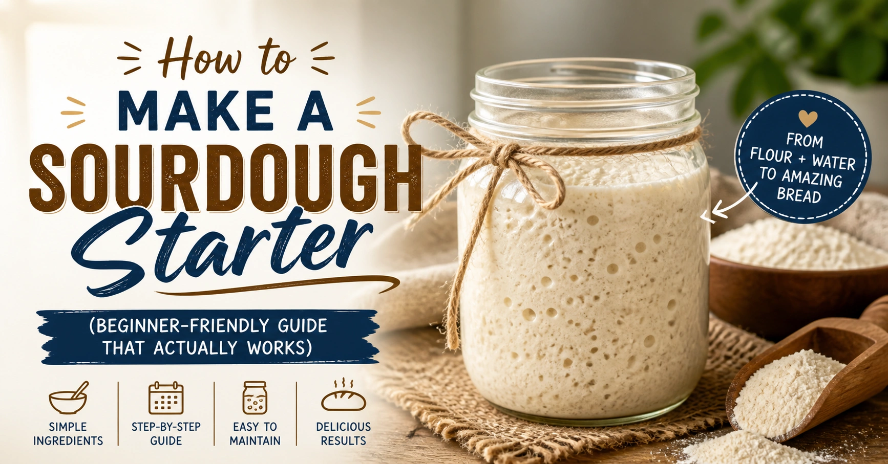 How to Make a Sourdough Starter