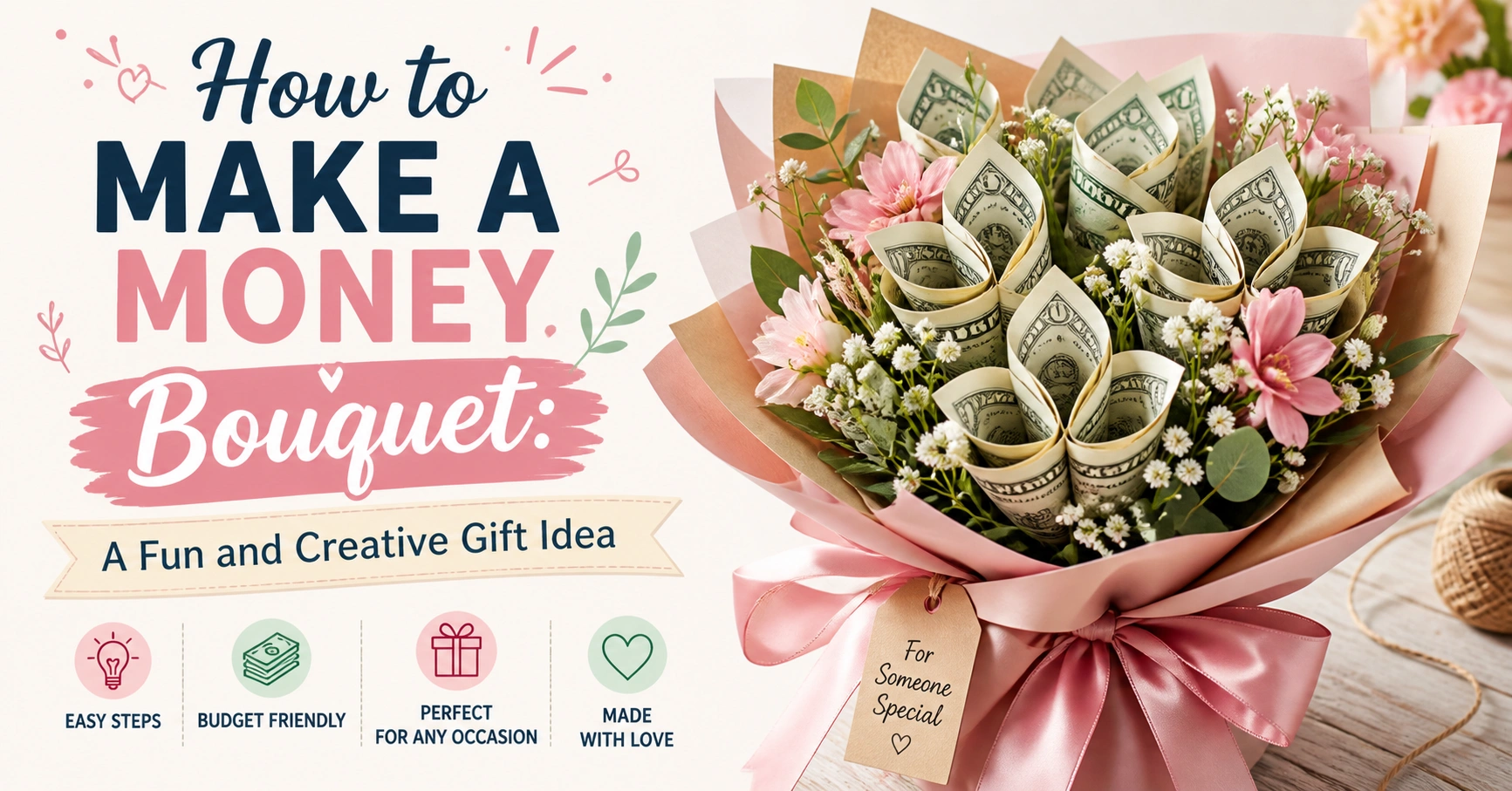 How to Make a Money Bouquet