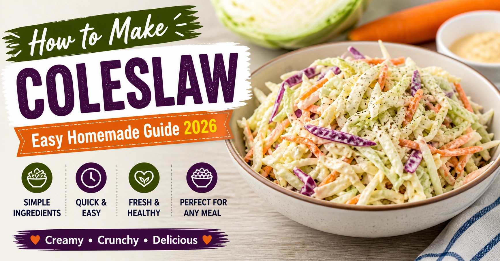 How to Make Coleslaw