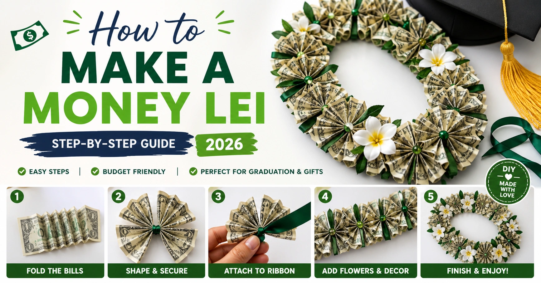 How to Make a Money Lei