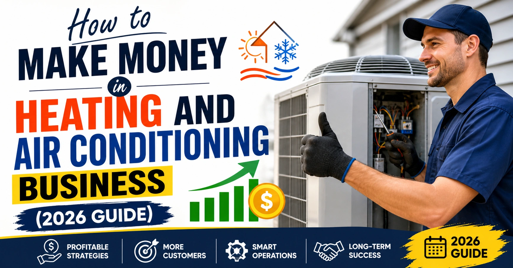 how to make money in heating and air conditioning business
